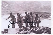 John A. Panza Signed Photo Autograph Signature WWII Defended Aleutian Islands picture