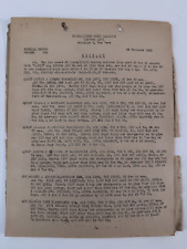 1954 US Army Unclassified Doc EXTRACT Special Orders No 294 Fort Hamilton Epheme picture