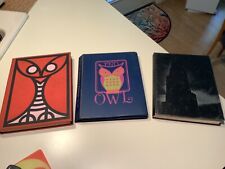 University of Pittsburgh Pitt Yearbook: OWL 1968, 1970, 1971 Vintage Lot 3 picture