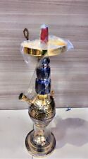 Gold hookah shisha set copper sealed with candle inside For Better Taste. picture