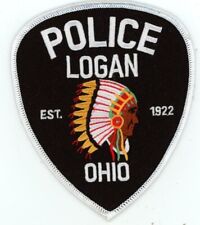 OHIO OH LOGAN POLICE NICE SHOULDER PATCH SHERIFF picture