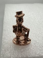 20+- Gram .999 Copper Pour Scrooge Mcduck Figurine Unique Rare Collector Piece picture