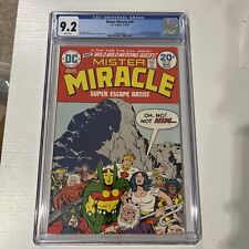 Mister Miracle #18 (1974) CGC 9.2 White Pages Jack Kirby Very Rare Book picture