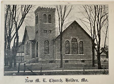 Antique Litho Postcard - 1903 Golden, Missouri New M.E. Church  picture