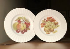 coordinate pair 2 royal tuscan wedgwood england fine bone china plates/dishes picture