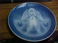 Royal Copenhagen 1959 Annual Christmas Plate 1St Quality picture