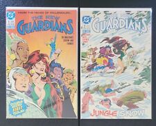 The New Guardians 1988 series issue 1 and 2 DC Comics picture