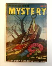 Mammoth Mystery Pulp Jun 1947 Vol. 3 #3 GD TRIMMED picture