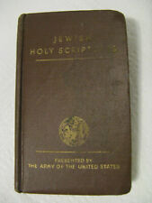 1942 Jewish Holy Scriptures Presented By The Army Of The United States HC Excell picture