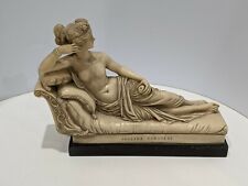 Vintage G Ruggeri Sculpture Paolina Borghese  Venus Victorious Made in Italy picture