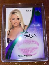 2022 BENCHWARMER EMERALD Molly Shea KISS CARD 💋 Archive AUTO 02/10 SP HOT 🔥 picture