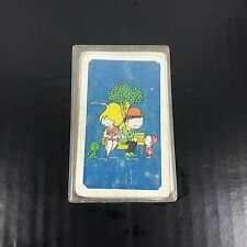 Vintage Maruten Playing Card Japan Deck in Case Printed Photo 4.3 x 7.8 cm. picture