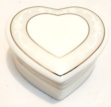 WEDGWOOD ICING Heart Shaped Trinket / Jewelry Box -   picture