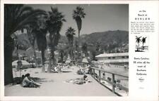 RPPC On the Beach at Avalon,CA Frashers Los Angeles County California Postcard picture