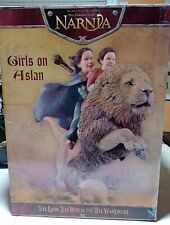 WETA Girls on ASLAN the Lion - CHRONICLES OF NARNIA statue . picture