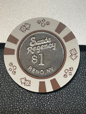 $1 SANDS REGENCY CASINO CHIP POKER CHIP RENO NEVADA GAMBLING picture