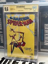 Amazing Spider-Man #1 Signed Skottie Young CBCS 9.6 Web Exclusive Cover Marvel picture