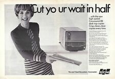 1967 SCM Coronastat Desk-Top Copier Half Wait Vintage Magazine Print Ad/Poster picture
