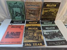 Various Vintage Steam Traction Engine Catalogs Floyd Clymer picture