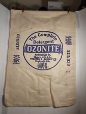 Vintage Empty 100 lb. Ozonite Canvas Sack picture