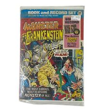 The Monster Of Frankenstein Comic With Record 1974 picture