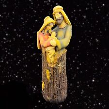 St Nicholas Square Holy Family Nativity Christmas Figurine Sculpture Scene Resin picture