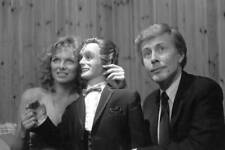 Ventroliquist Ray Alan With His Dummy Lord Charles And Film Actress 1974 PHOTO picture