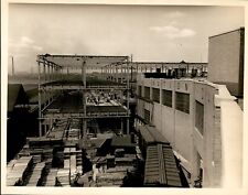 GA165 Orig Underwood Photo VIEW LOOKING WEST OF CONSTRUCTION Building Supplies picture