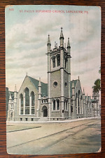 Vintage Postcard 1909 St. Paul's Reformed Church, Lancaster, PA picture
