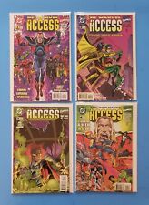 DC/MARVEL: ALL ACCESS #1-4 Complete Set 1996 Marz High Grade Comics picture
