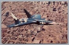 F7U Cutlass Navy Jet Fighter Tail-Less Warplane Military Plane Postcard picture