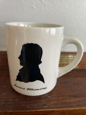 Vintage James Monroe Mug Coffee Tea Silhouette President picture