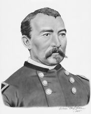 Union Cavalry General Philip Sheridan Limited Edition S/N Civil War Art Print picture