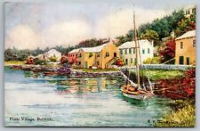 Flatts Village, Bermuda Vintage Postcard. C.F. Tucker picture