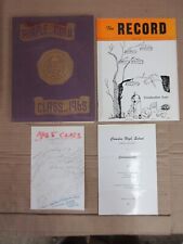 Vintage Purple And Gold 1965 Yearbook Camden High School Camden NJ 4 Piece Lot  picture