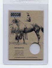 #00338 SIR BARTON 1919 Nickel Version Collector Card picture