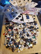 Huge Lot Antique Vintage Buttons ~ All Types ~ 3 Pounds picture