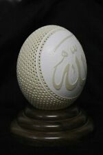 oustrich egg art hand engrave picture