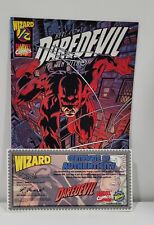 1999 Marvel Wizard 1/2 Daredevil Vol. 2  Kevin Smith Joe Quesada With COA picture