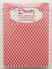 Casino Playing Cards - Dunes Casino Las Vegas Nevada Playing Cards NEW Red Deck picture