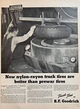 Vintage 1940s B. F. Goodrich Tires Ad picture