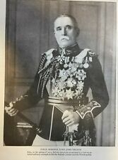 1922 Vintage Magazine Illustration Field Marshal Lord John French picture