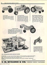 1957 ADVERT Hubley Tonka Toy Truck Farm Tractor Buddy L Cattle Truck Pick Up picture