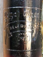 ROYAL GUARD BEVERAGE Bottle - City Bottling Works - Indianapolis - 1940 picture