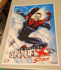 Spider-Stan Large Print Signed by Stan Lee 2013? picture