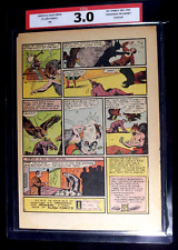 Flash Comics #48 CPA 3.0 SINGLE PAGE #9 Hawkman 1st Black Mike Morris picture