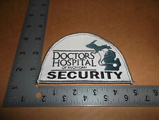 Doctors Hospital Of Michigan Security Police Patch~Michigan~MI~Brand New~EMS~ picture