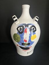 PICASSO LIVING Face 1963  WASHERWOMAN MODERN VASE 1996 PICASSO SUCCESSION picture