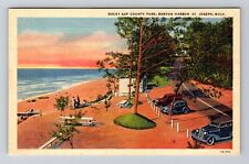 St Joseph MI-Michigan, Rocky Gap County Park, Benton Harbor Vintage Postcard picture