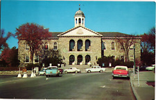 US Post Office Poughkeepsie NY Chrome Unposted Postcard 1950s picture